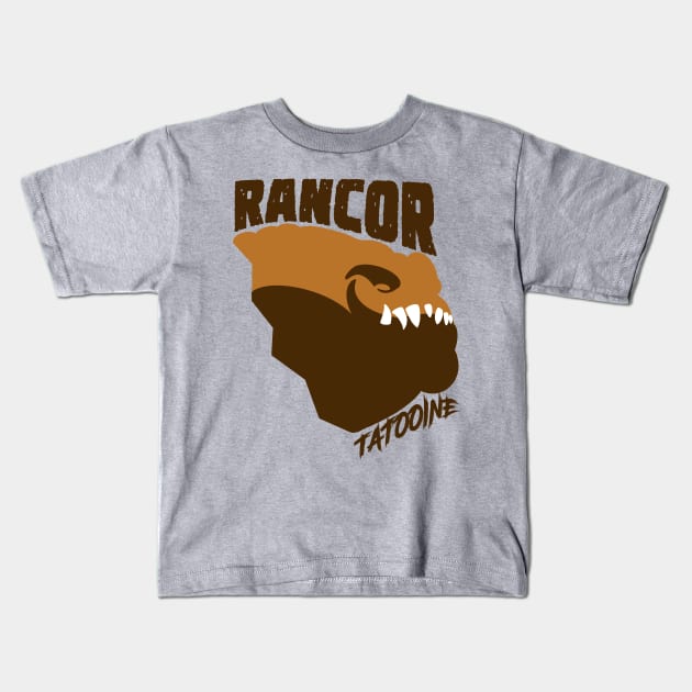 Rancor Kids T-Shirt by joefixit2